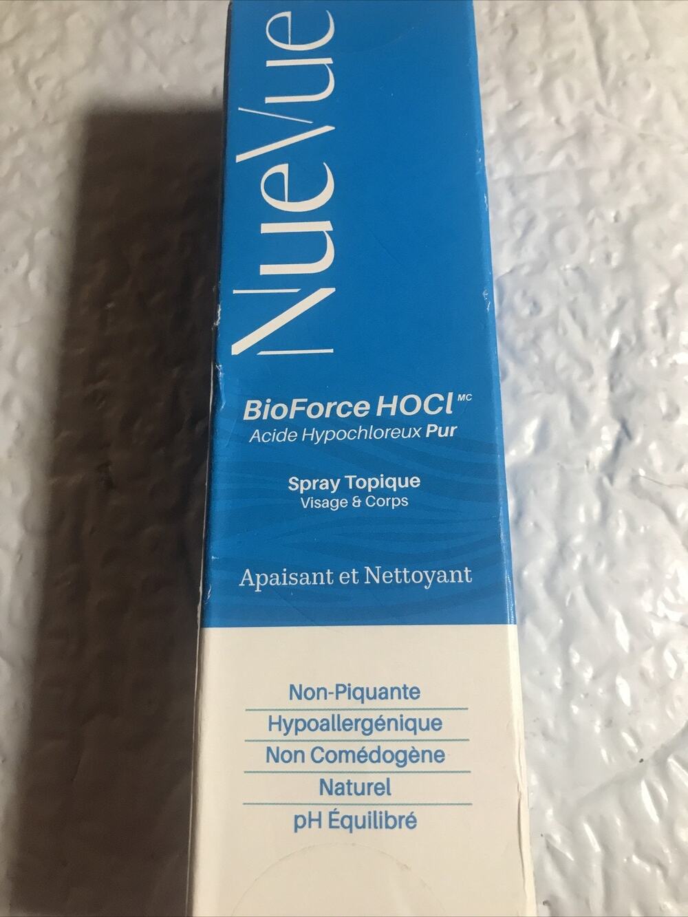 2 packs BioForce HOCl - Pure Hypochlorous Acid Spray for Face & 8.2 Fl Oz 08/27